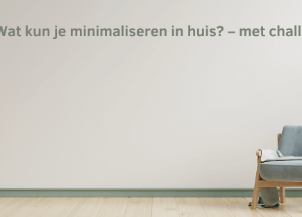minimalistische huiskamer