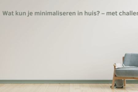 minimalistische huiskamer