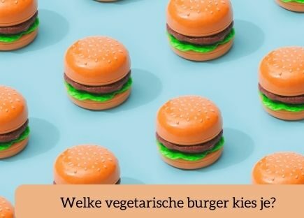 meerdere plastic burgers