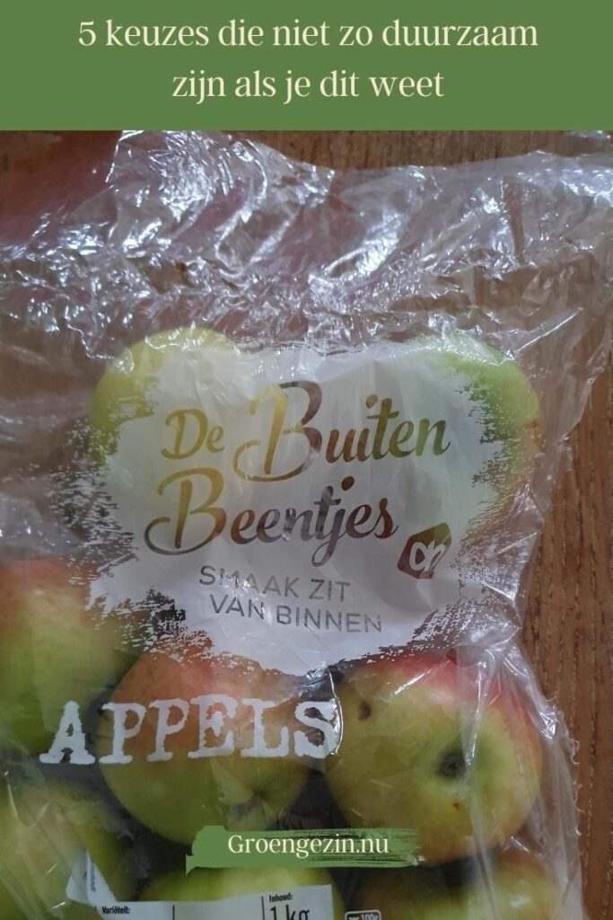 zak appels van buitenbeentjes